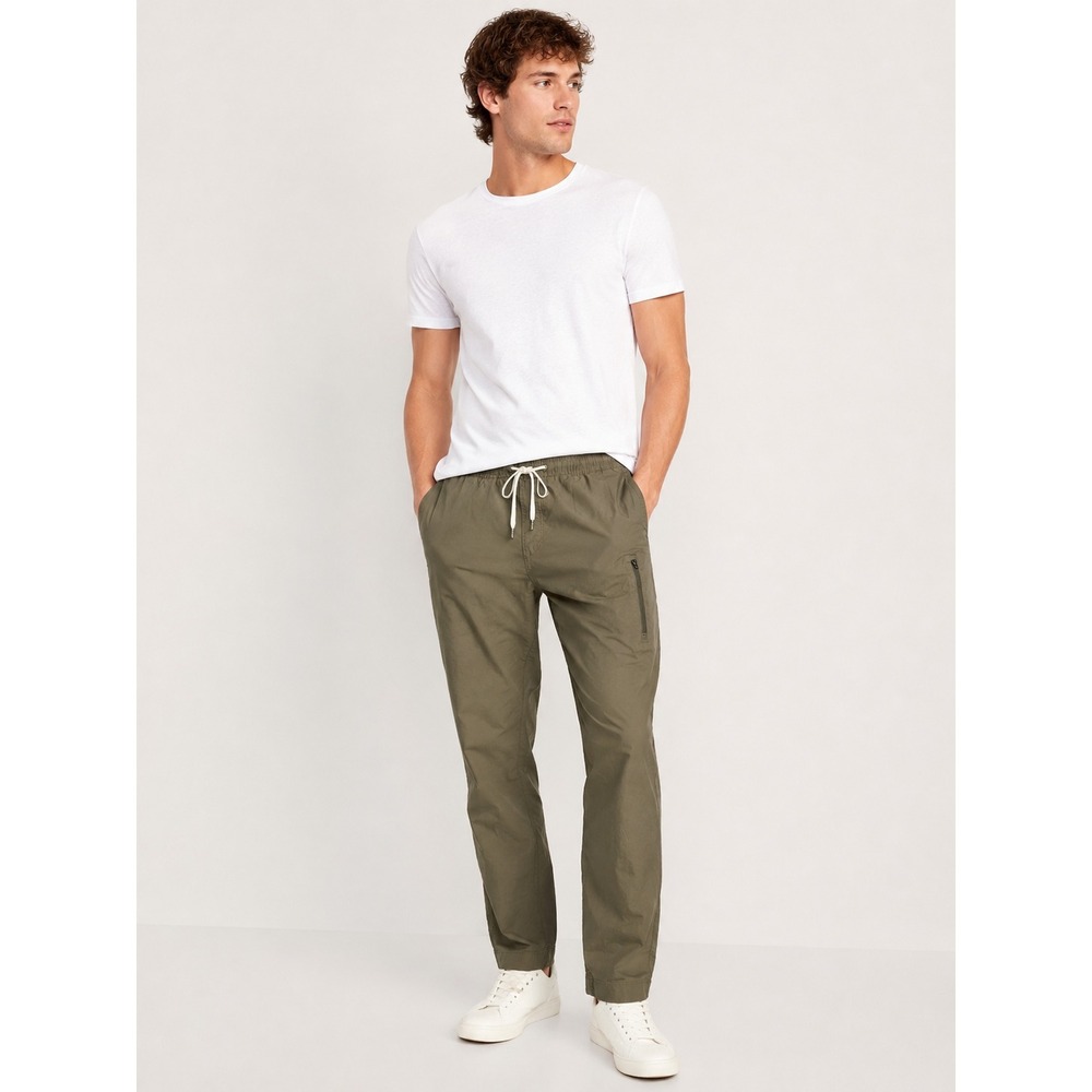 Vuori Mens Ripstop Pant Army Green Organic Cotton Stretch Cargo V412 Size Large